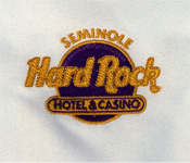 seminole hard rock hotel and casino embroidery